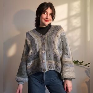 BEAUTIFUL Handknit Cardigan